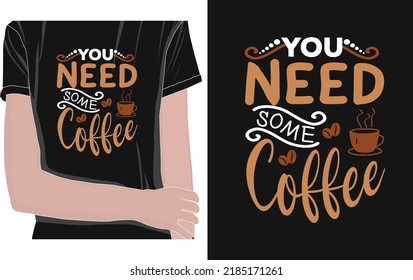 You need some coffee typography
