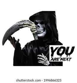 You are next slogan t shirt design