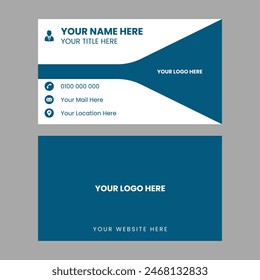 you nick professional business card design template