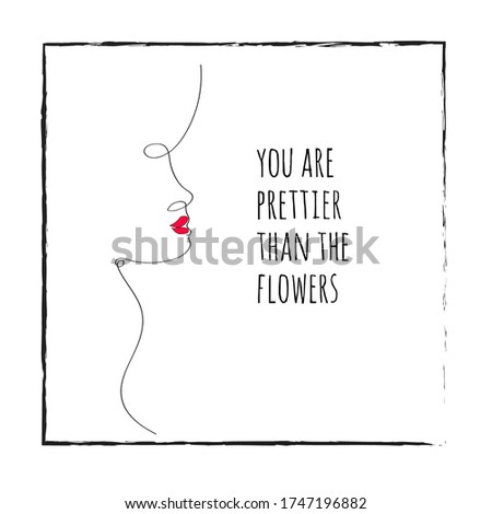 you are prettier than the flowers template