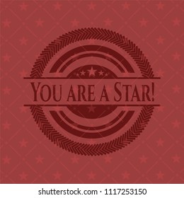 You are a Star! red emblem