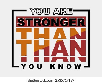 You Are Stronger Than You Know: Empowering Vector Design for Inner Strength