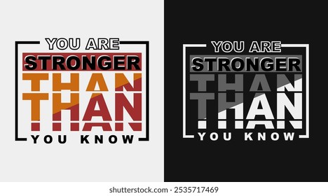 You Are Stronger Than You Know: Empowering Vector Design for Inner Strength