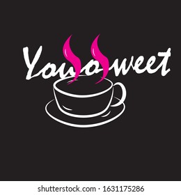 You So Sweet Coffee Logo