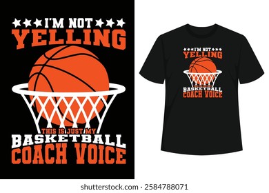 If you want to make a basketball coach happy with a perfect basketball gift - look no further! This funny coach design with a great quote will complete any basketball coach outfit.