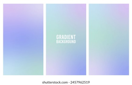 If you want your social media to look professional and eye-catching, then you need a template that has a soft color gradient background and bundling. 