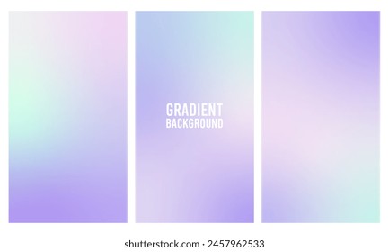 If you want your social media to look professional and eye-catching, then you need a template that has a soft color gradient background and bundling.
