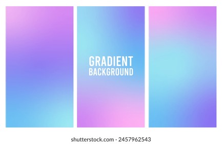 If you want your social media to look professional and eye-catching, then you need a template that has a soft color gradient background and bundling. 