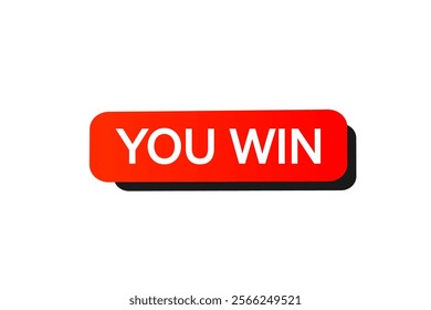  you win. Button for websites, Design Element, learn, stay, template, tuned, design, level, sign, speech, bubble  banner, modern, symbol, click. 
