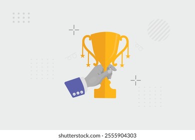 You are the winner Collage Art