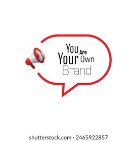 You Are Your Own Brand text