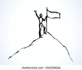 1,357 Mountain Climber Sketch Images, Stock Photos & Vectors 