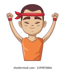 Young asian man