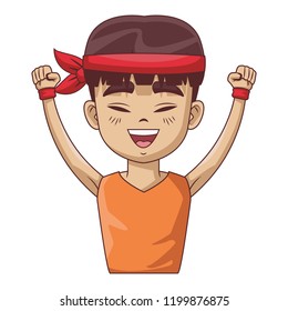 Young asian man