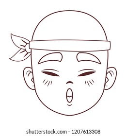 Young asian man
