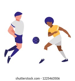 young athletes playing soccer young athletes playing soccer