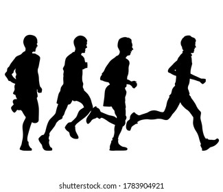 Running Family Vector Stock Vector (Royalty Free) 2721021