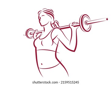 1,446 Curved barbell Images, Stock Photos & Vectors | Shutterstock