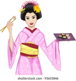 51,275 Japanese girl kimono Images, Stock Photos & Vectors | Shutterstock