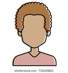 young black man avatar character