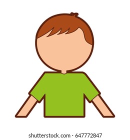 young boy avatar character