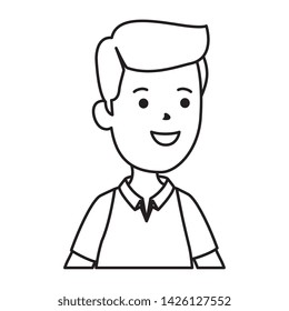 young boy avatar character icon