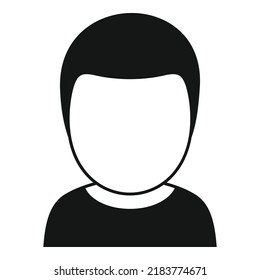 Young boy icon simple vector. Stage man. Cute generation