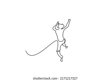 a young boy is jumping into the sea into the water in the air
