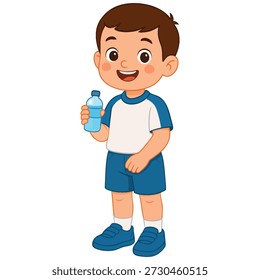 Muchacho joven en uniforme escolar