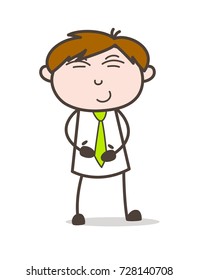 Young Boy Smiling Slightly on Joke