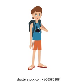 young boy travel toruism package