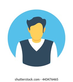 Young Boy Vector Icon