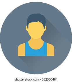 Young Boy Vector Icon