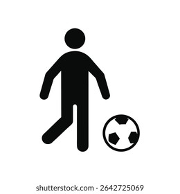 Young Boy Walking Happily with Soccer Ball