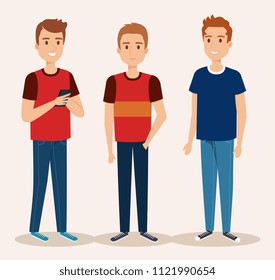 young boys avatars characters