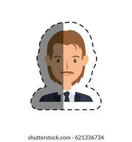 young businessman avatar character
