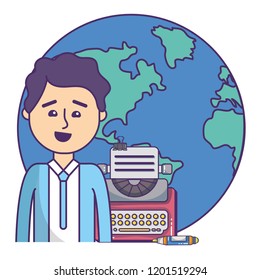 Young Businessman cartoon