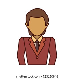 young businessman vector illustration