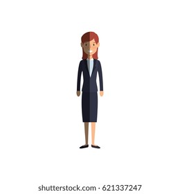 young businesswoman avatar character