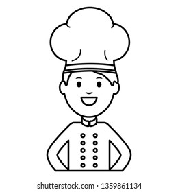 young chef avatar character