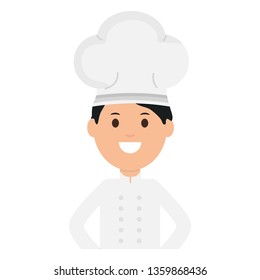 young chef avatar character