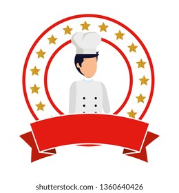 young chef avatar character