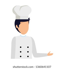 young chef avatar character