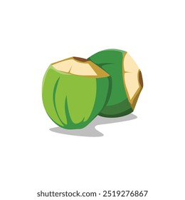 Young Coconut, Refreshing Tropical Beverage Delight