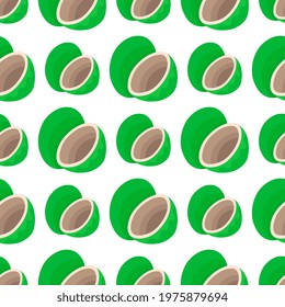 young coconut seamless pattern textile print. Great for summer vintage fabric, scrapbooking, wallpaper, giftwrap. repeat pattern background design