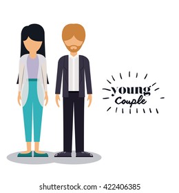 young couple design 