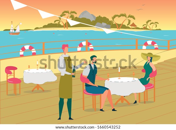 Young Couple Having Romantic Dinner On Stock Vector Royalty Free 1660543252 Shutterstock 2304