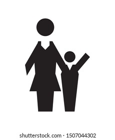 young couple silhouettes avatars characters vector illustration