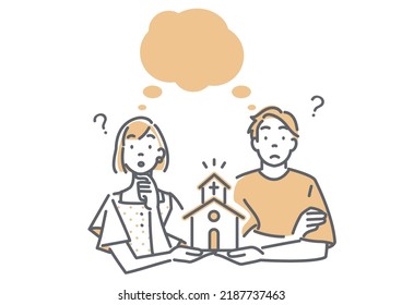 young couple thinking about marriage