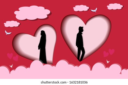 young couple will be together in time